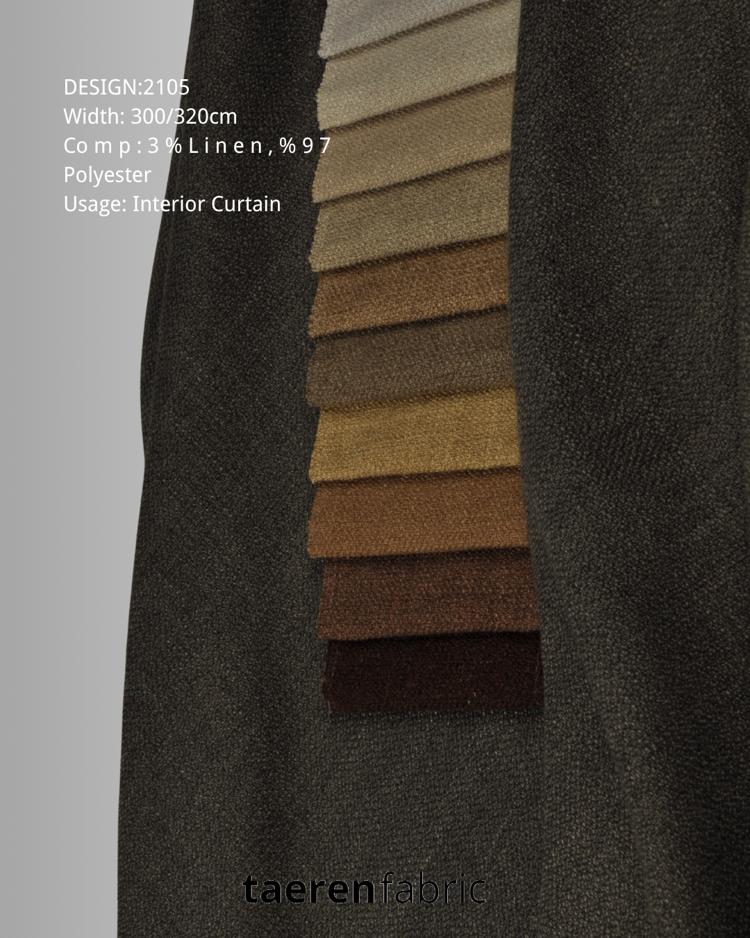 New collections for interior curtain 2027