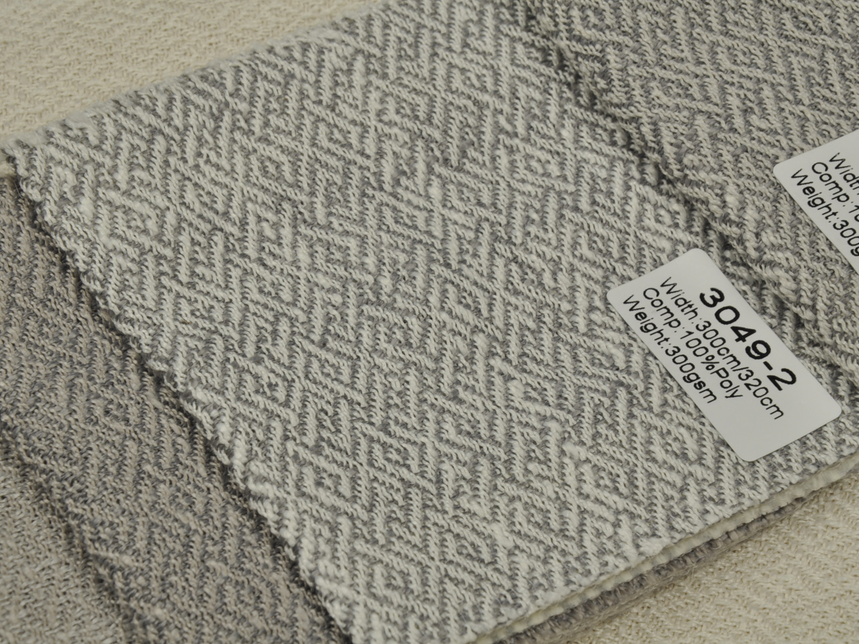 natural texture&classical geometry pattern for curtain – design 3049