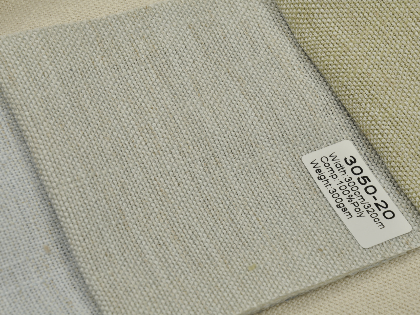 linen looking | 320cm width| yarnded woven | for curtain and tablecloth